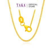 TAKA Jewellery Curb 916 Gold Chain