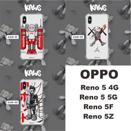 Case Kaws Oppo Reno 5 4G Reno 5 5G Reno 5F Reno 5Z 
