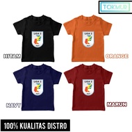 Liga 2 Boys' T-shirt 2021 Indonesian Football Short Sleeve Age 3-12 Years Distro Tokmur