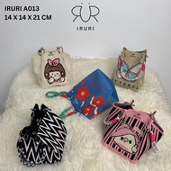 Knitted Handbag IRURI TARA Bag A013Wanita