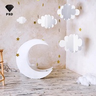 PND 16Pcs 3D Cloud Decorations White Hanging Clouds For Ceiling Cloud Party Decorations Cloud Orname