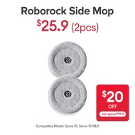 Side Mop for Roborock Saros 10, Saros 10 R&D