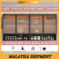 Glass kitchen wall cabinet kabinet dapur gantung wall cabinet kitchen IKEA kitchen cabinet almari dapur wall cabinet