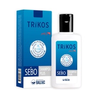 TRIKOS SEBO SHAMPOO แชมพูขวดใหญ่ 180 ML ขนาดใหม่ยิ่งคุ้มค่า สำหรับผมบอบบาง รังแค หนังศีรษะอักเสบ De 