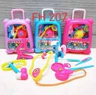 MAINAN ANAK DOKTER DOKTERAN TOOLS DOCTOR KOPER TROLLEY FH 206 / 207 PROMO TERMURAH COD