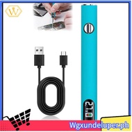 【W】Battery Cart Pen with 510 Thread, Rechargeable 650mAh Cordless Soldering Pen Featuring LED Digita