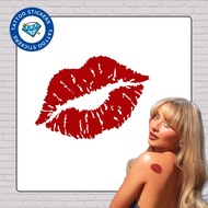 Tattoo Sticker Kiss Mark Sabrina Carpenter Temporary Tattoo Sticker Memory Makers