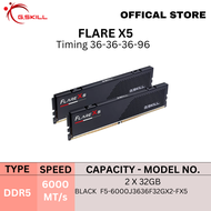 G.SKILL DDR5 FLARE X5 NEO RAM 6000MT/s Dual Channel Kit INTEL AMD | 2x32GB 1.35V 36-36-36-96 [MM 415