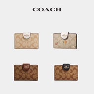 COACH Women's Mid length Zero Wallet Available in Multiple Colors, Fashionable, Convenient, and Multi Card Slots