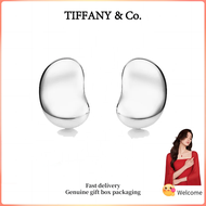 (New) Womens Fashion Earrings S925 Sterling Silver Bean design earrings Valentines Day holiday gifts