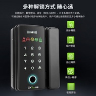 A/🔔ZKTeco/Entropy-Based TechnologyGDL-PFC70Glass Door Bluetooth Fingerprint Lock Fingerprint Double-End Lock Access Cont