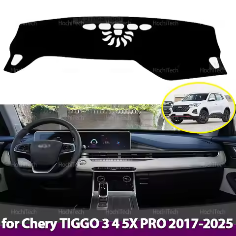 For Chery TIGGO 3 4 5X PRO 2017-2025 Dashboard Cover Board Anti-Slip Mat Protect Pad Car Accessories