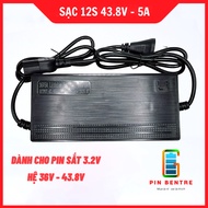 Sạc 12S - 3A / 5A dành cho Pin Sắt công suất cao 36V/438V Có quạt