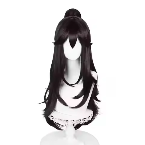 Dao Gui Yi Xian Li Huo Cosplay Wig - Ancient Style Universal Jaw Clip Ponytail, Realistic Scalp Top,