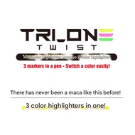 MunGyo 3-Color Highlighter Set, Fluorescent Yellow + Fluorescent Pink..., 1 Set