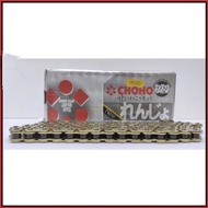 *415 CHOHO RANTAI CHAIN JAPAN SPEC HEAVY DUTY GOLD CHAIN 415HX122L & 132L