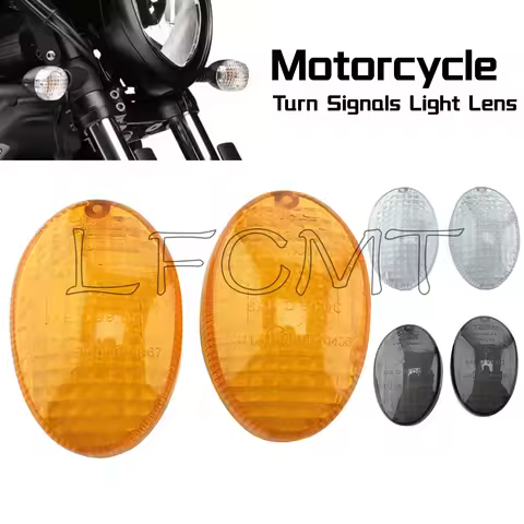 Motorcycle Turn Signal Light Lens Cover Fit for KAWASAKI NINJA 250R KLX 250/S/SF 300/SM D-TRACKER 12