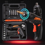 Mesin Bor Cordless Mini 48pcs Set 4.2V / Screwdriver Baterai Obeng Mesin Bor Baterai Portable Multifungsi Tangan Drill Battery