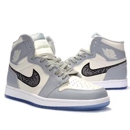 Dior  Air Jordan 1 High AJ1 AJ Men's Women's Basketball Sports Shoes Running Shoes EVOP