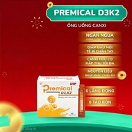 Premical D3-K2 oral solution helps strengthen bones (Box of 4 blisters x 5 tubes of 10ml)