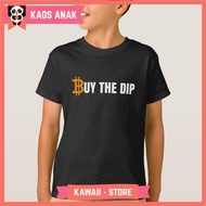 Buy The Dip Funny Bitcoin Crypto Trader Gift Premium Kids T-Shirt