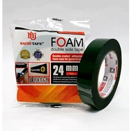 HIJAU Nachi FOAM TAPE 24MM DOUBLE TAPE NACHI GREEN ISOLATION TAPE FOAM TAPE