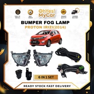 PROTON IRIZ ACCESSORIES BUMPER FOG LAMP LAMPU KABUS IRIZ DENGAN WIRING KIT AKSESORI KERETA