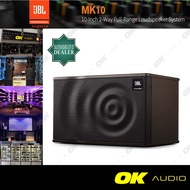 JBL MK10 10'' 2-Way Karaoke Passive Speaker - Pair (MK-10 / MK 10)