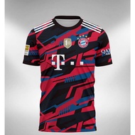 clu 2023 Bayern Munchen Fantasy Jersey Football Tshirts Short Sleeve Sports Tee Plus Size ulc