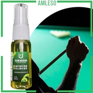 [Amleso] Snooker Cue Maintenance Oil Dirt Removal Oil Anti-Cracking Oil 20ml Professional Cue Care K
