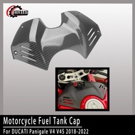 For DUCATI Panigale V4 V4S 2018-2022 Carbon Fiber Motorcycle Accessories Fuel Tank Battery Cover Air
