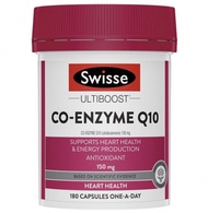 Swisse Ultiboost โค-เอ็นไซม์ Q10 150มก. 180แคปซูล