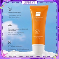 ♕ Senana Spf15+ Sunscreen Cream Anti Uv Ray Prevent Sunburn Lotion Whitening Moisturizing Sunblock Cream Summer Men Women Face Care 30g UPBEST