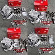 4 valve racing cylinder head assy wave 125 20x23mm 21x24mm set mutarru big head 4v