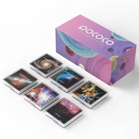 Gorgeous Nebula - Discs for POCOCO Galaxy Projector, 5k Ultra HD, 6 Pieces ( No Projector )