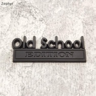 Zephyr Old School Zinc Alloy Car Emblem, 3D Metal Car Stier EDITION Letter Badge Auto Body Rear Trun