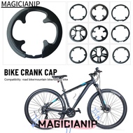 MAGICIANIP Bike Crank Cap 42T44T46T48T52T Protective Cover Chainring Crank Set Chain Wheel Guard