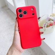 For iphone 17 Pro max TPU Case Liquid Silicone Case For iphone 17 Pro Max Cover Shockproof Protectiv