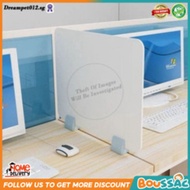 BOUSSAC Office Desk Surface Panel Isolation Board PVC Orifice Plate Student Exam Anti-Cheating Baffl