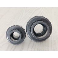PVC DOUBLE END COUPLING UNION SOCKET 1/2'' & 1"