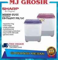 Mesin Cuci Sharp Est 95 Nt 9Kg 2 Tabung 95Nt 9 Kg Puremagic Low Watt