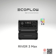 EcoFlow RIVER 3 Max Portable Power Station แบตสำรองไฟจ่ายไฟบ้านขนาดพกพา