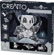 Thames & Kosmos Creatto Glowing Panda & Monochrome Crew Light-Up 3D Puzzle Kit | Includes Creatto Pu
