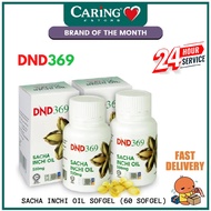 《Buy 4 get 1 free》DR NOORDIN DARUS DND DND369 E Sacha Inchi Oil Softgel OMEGA 3 6 9 Vitamin E Minyak Sacha Inchi