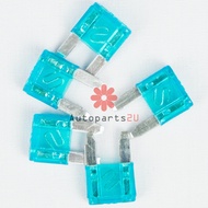 Plug in Fuses Small Blue 15AMP (5pcs)