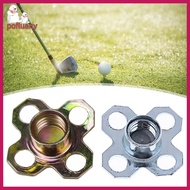 (pofluany)  10 Pcs Golf Shoe Spikes Replacement Metal Screw Threading Golf Cleats 6mm Dia Golf Spike