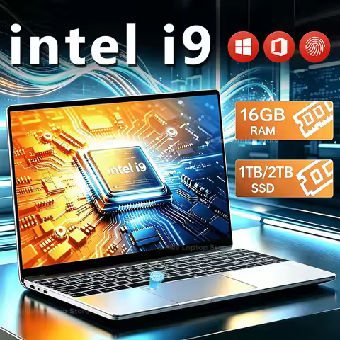 2026 Gaming 15.6"Laptop Intel Core i9 10980HK/i9 9900U Computer 16GB RAM 1TB 2TB 1920*1080 Fingerpri