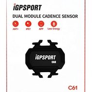 IGPSPORT C61 DUAL BAND CADENCE SENSOR - BLACK