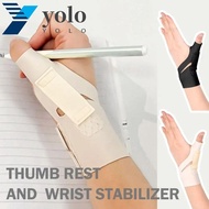 YOLO Wrist Protectors Band, Tendinitis Soft Thumb Wrist Brace, Sports Wristband Comfortable Portable Nylon Elastic Wrist Guard Wrist Uncomfortable