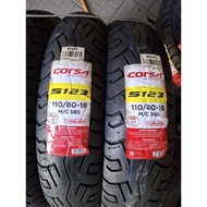 CORSA S123 100/80-18 110/80-18 TUBELESS TYRE